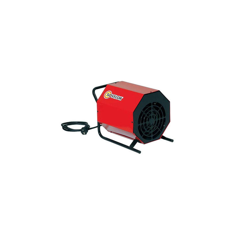 Générateur air chaud électrique monophasé - 3.3 kW - 2850 kcal/h - So :  Outillage d'atelier SOVELOR - Promeca