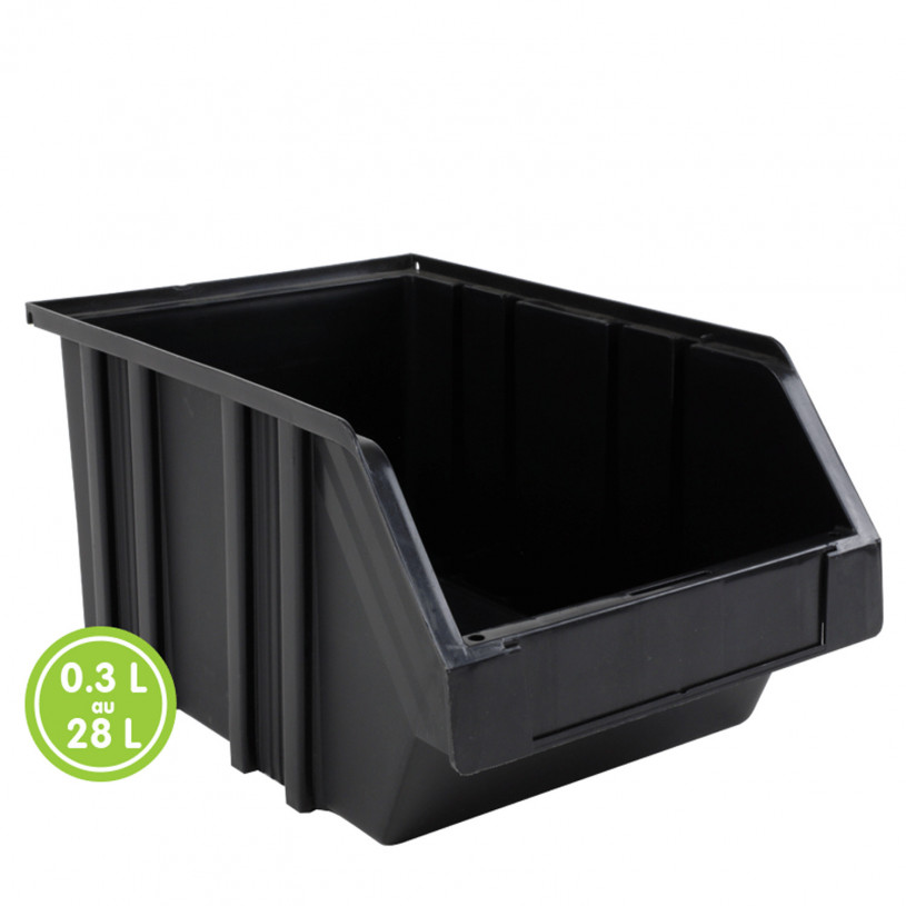 Bac à Bec Eco Concept Noir PVC - 100% Recyclé - Novap® 2L NOVAP BACABECECN02L