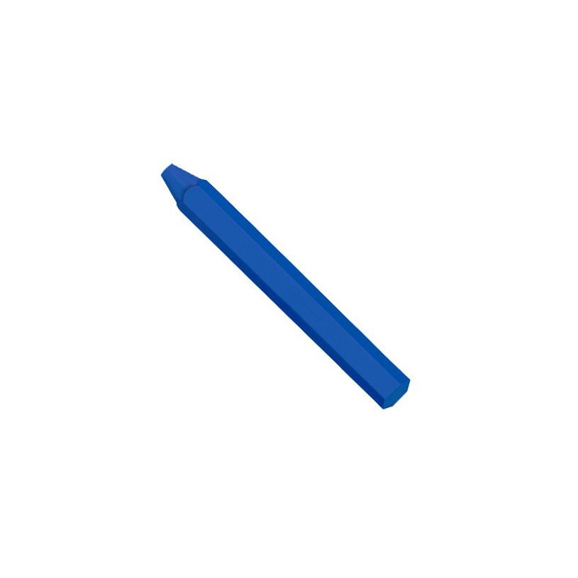 Craie grasse multi-usages (bois, carton, métal) - bleu :  Métrologie-Marquage Promeca