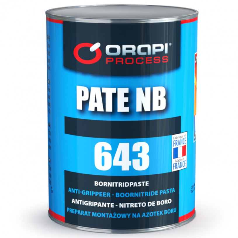 Pâte Antigrippante Céramique NB PMUC 1400°C - Orapi 643 Pot 500 Gr ORAPI ORAPI643POT500GR