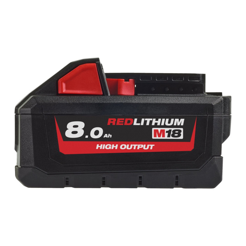 Batterie Lithium HIGH OUTPUT Milwaukee® 18 V - 8,0 Ah - 8,0 Ah - M18 HB8 MILWAUKEE
