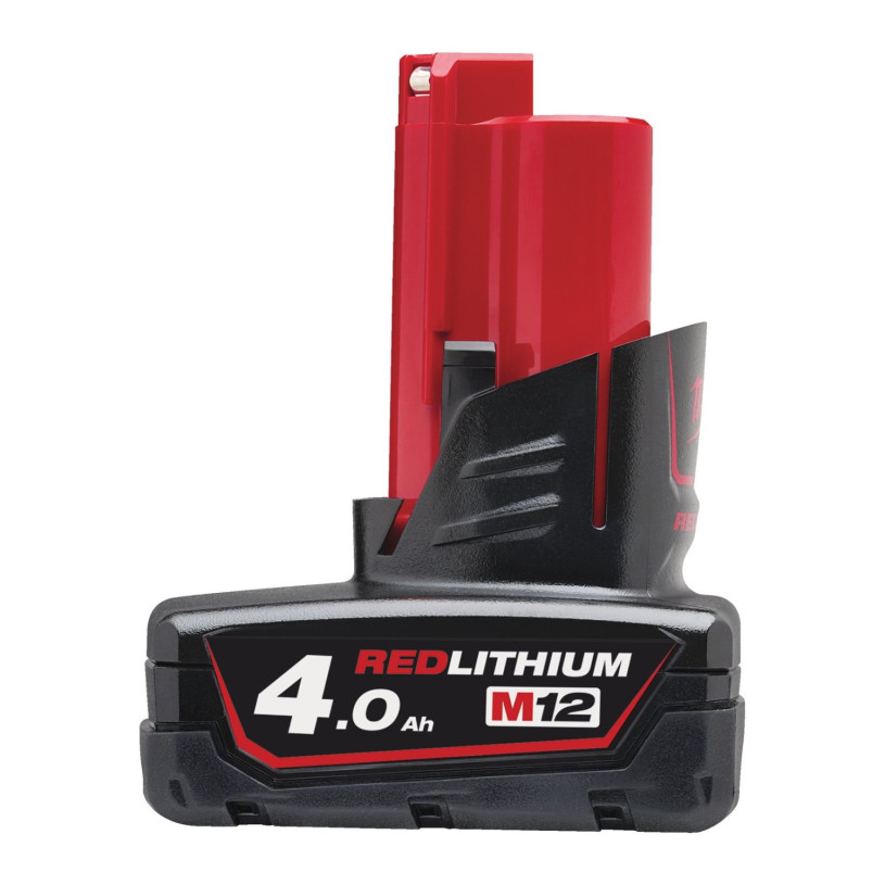 Batterie Lithium Milwaukee® 12 V - 4,0 Ah - M12 B4 - Solo - M12 B4 MILWAUKEE