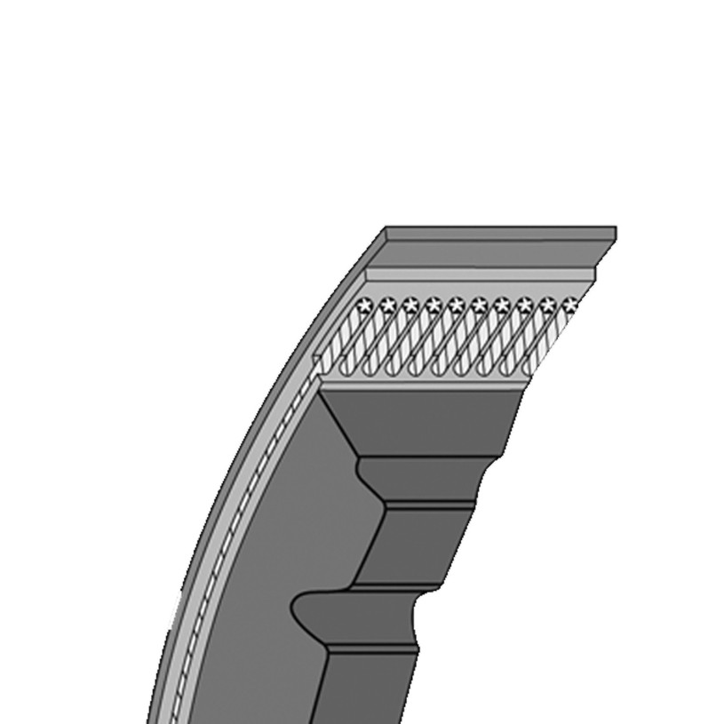 Courroie Trapézoïdale Etroite Crantée - Série XPA - 12,7MM XPA 630 - 630Ld/648La PROMECA