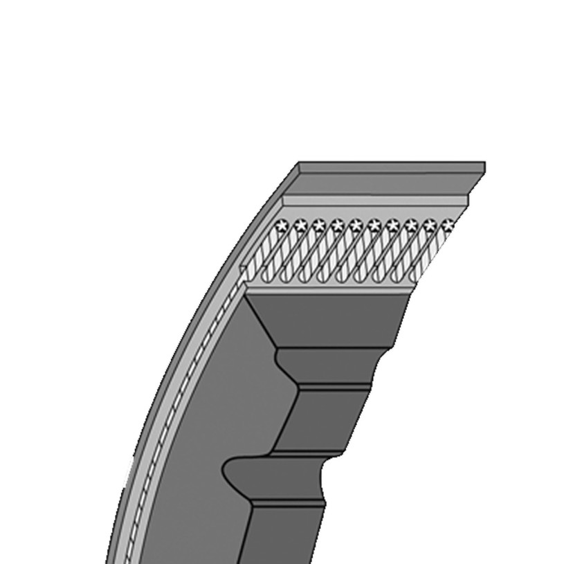 Courroie Trapézoïdale Etroite Crantée - Série XPC - 22MM XPC 2000 - 2000Ld/2030La PROMECA