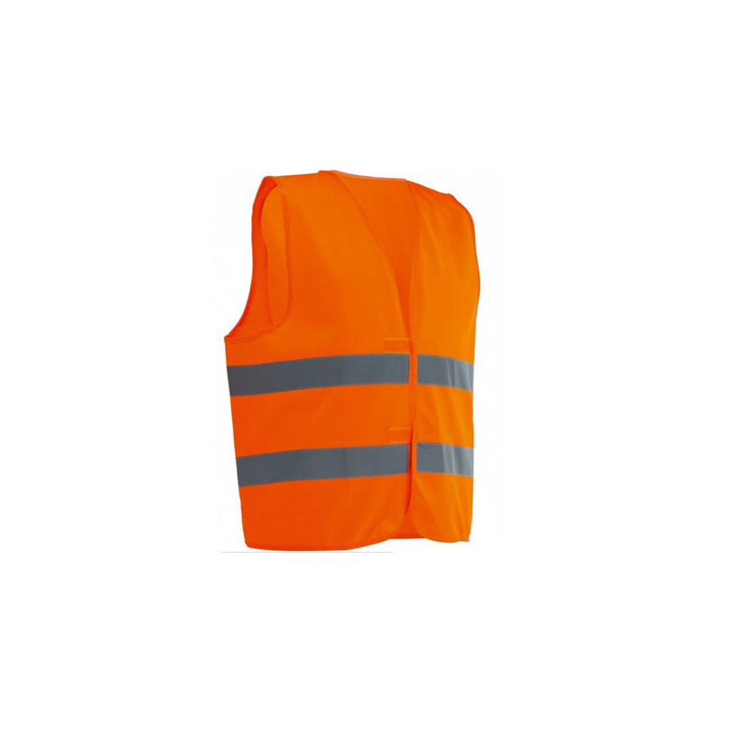 Gilet haute visibilité coloris orange fluo Taille XL PROMECA