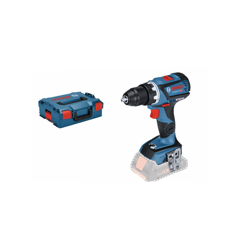 Perceuse Visseuse Bosch® 18 V Mandrin 13MM - 55 Nm + L-Boxx - Solo - GSR 18V-55 BOSCH