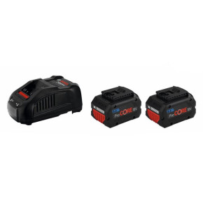 Set de 2 batteries PROCore 5,5 Ah avec chargeur GAL 1880 CV