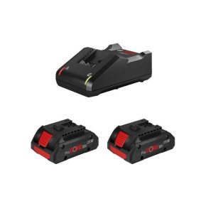 Set de 2 batteries PROCore 4,0 Ah avec chargeur GAL 18V-4