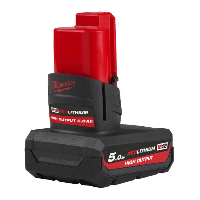 Batterie Lithium Milwaukee® 12 V - 5,0 Ah - M12 HB5 - Solo - M12 HB5 MILWAUKEE