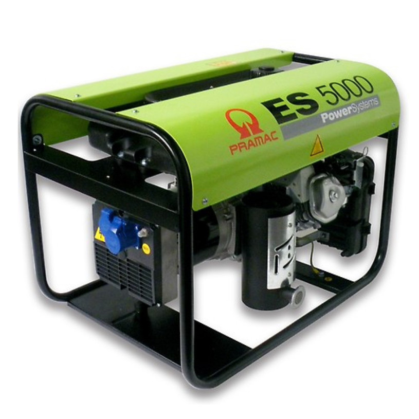 Groupe Electrogène Mono Essence 3,9/4,6Kw PRAMAC® - ES5000 AVR - Moteur Honda GX270 PRAMAC